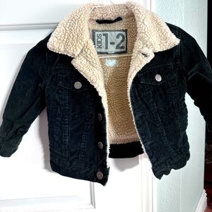 Black corduroy jacket